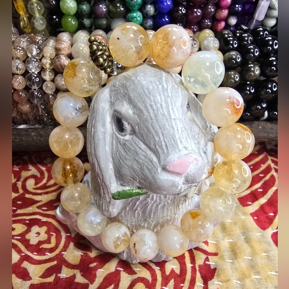 12mm Citrine Bracelet - Picture 12 of 13